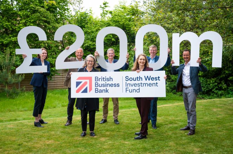 L to R - Melanie Goward, John Peters, Jody Tableporter, Ralph Singleton, Julie Silvester, Ken Cooper, David Goodall - Credit: BBB/SWIF