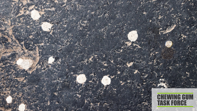 Estimates suggest the annual clean-up cost of chewing gum for councils in the UK is around £7 million - Credit: Chewing Gum Task Force