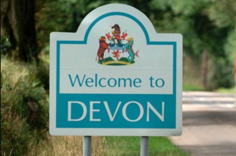 Devon County Sign - Credit: TDC