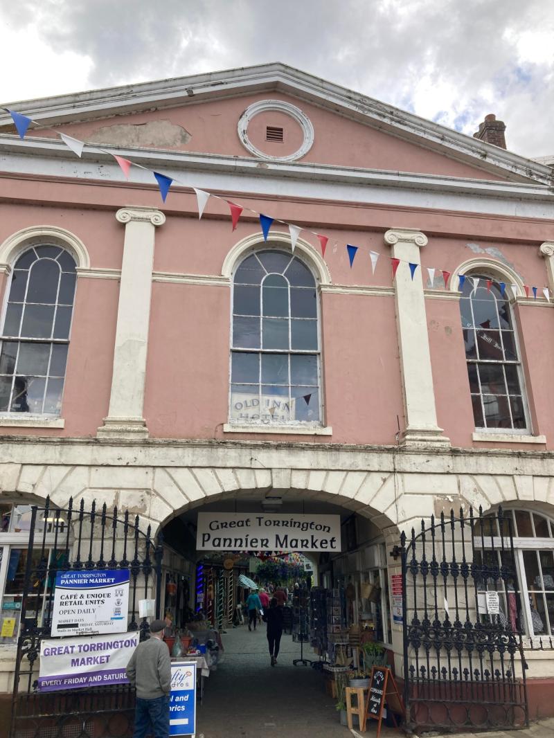 The exterior of Market House in Great Torrington - Credit: TDC
