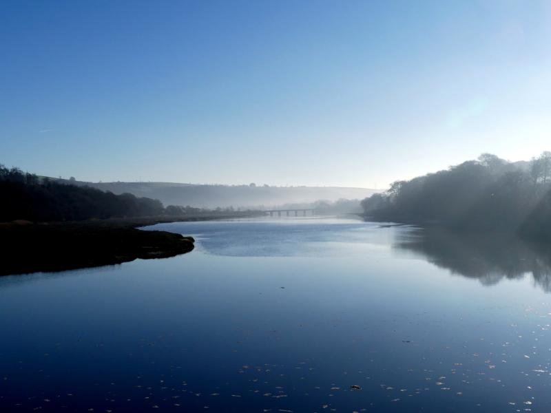 The river Torridge between Bideford and Torrington - Credit: Graham Hobbs