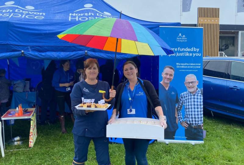 The North Devon Hospice's stall at the North Devon Show - Credit: NDH