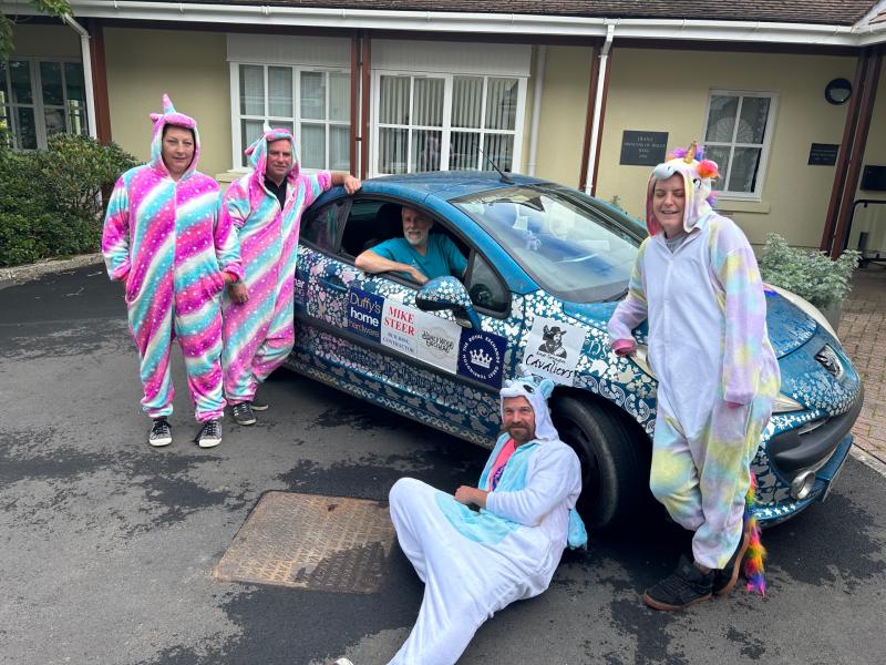 Unicorns Unite: Damian Stacey, Mia Goswell Casey, Niki Golder and Jason Golder - Credit: NDH
