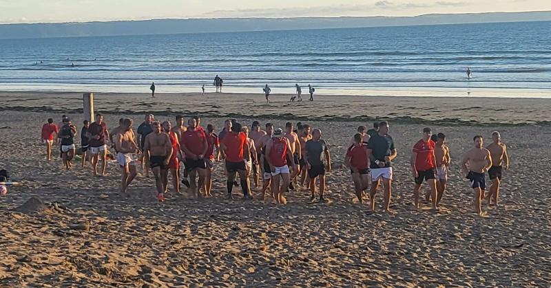 Barum on the beach