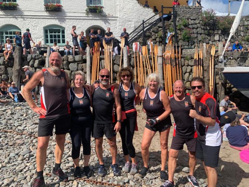 Clovelly Masters crew. Pic from Peter Tyacke