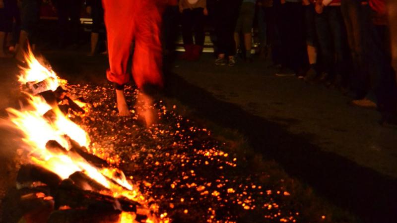 A file image of a firewalk