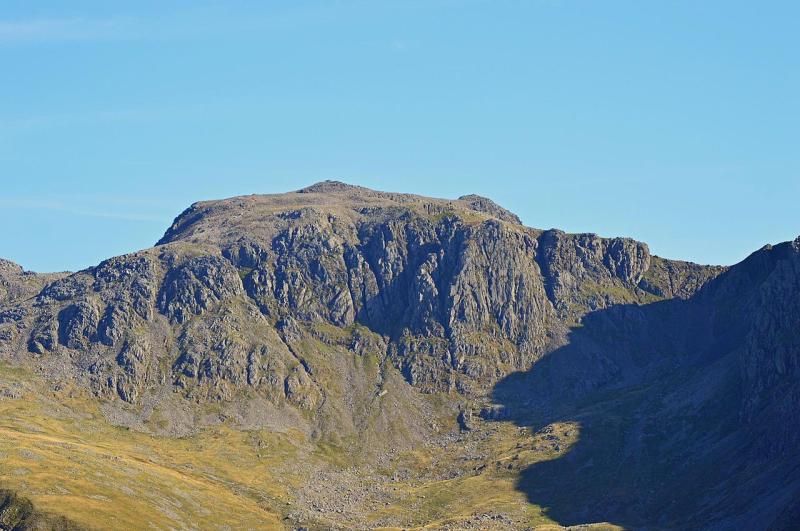 Scafell Pike from Yewbarrow in Wasdale - Credit: Doug Sim