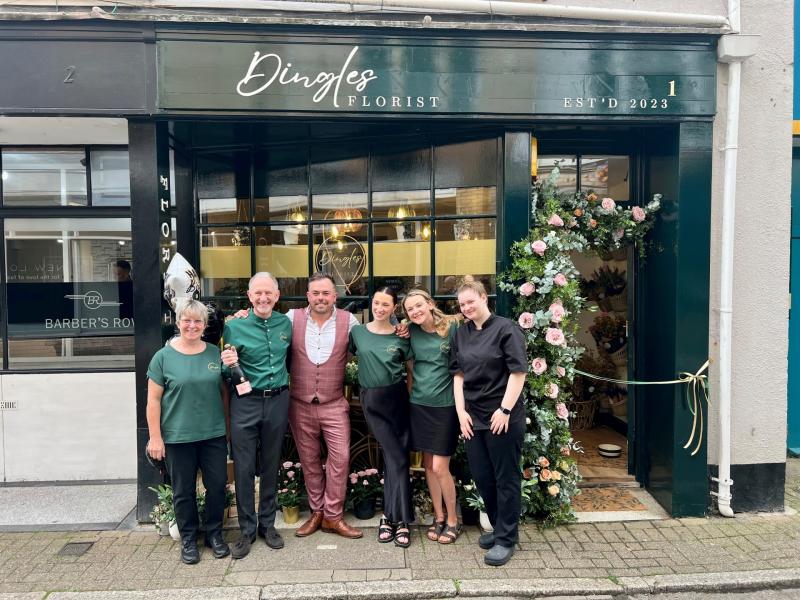 The Grand Opening of Dingles Florists - Credit: Submitted