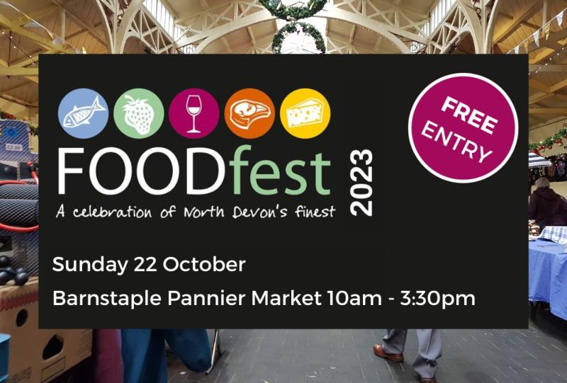 FOODfest will soon return to Barnstaple Pannier Market - Credit: NDC