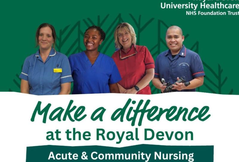Make a difference at the Royal Devon
