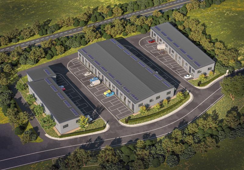 The new business units at Roundswell