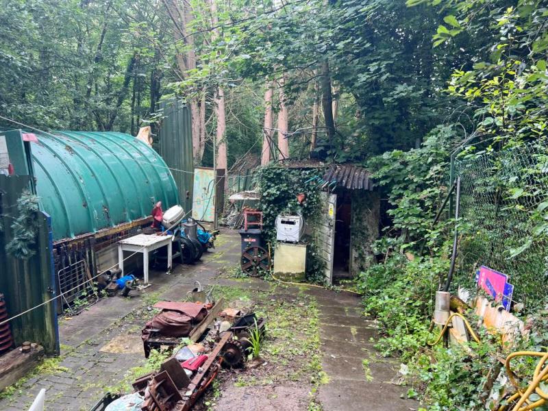 ndg poo corner further store at Former Sewage Works