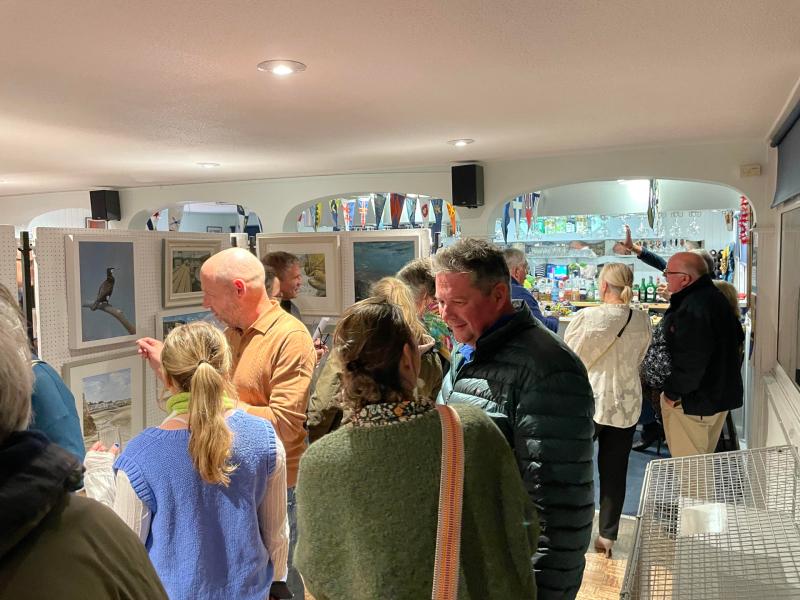 ndg RNLI Appledore art show 3