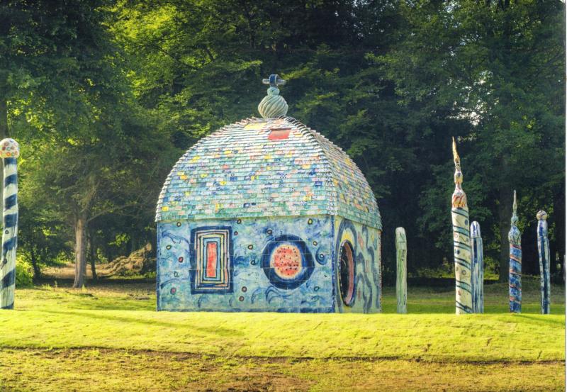 ndg Torridge sculpture offer Temple. Image by Sandy Brown