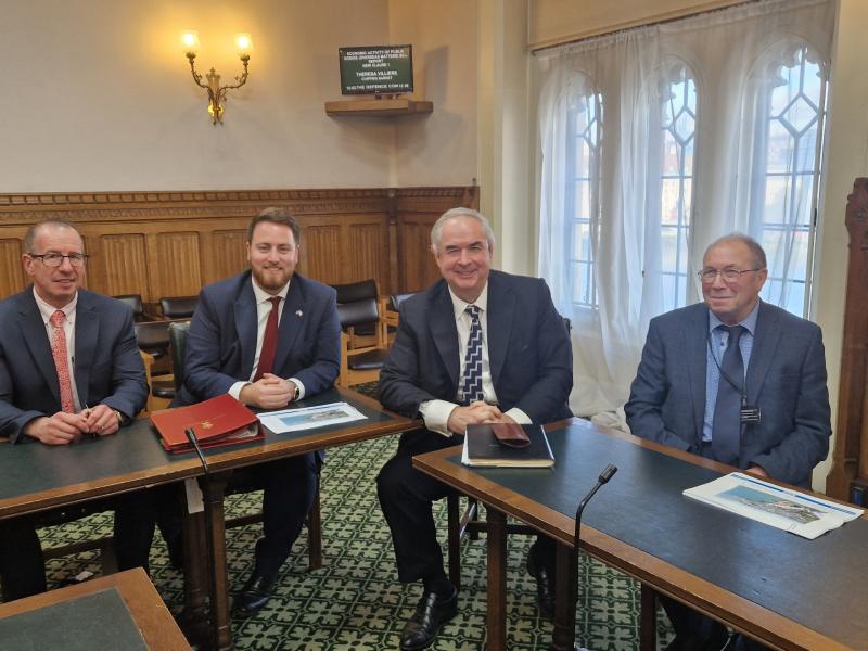 ndg COLUMN ken James TDC CEx Steve Hearse, Jacob Young MP, Sir Geoffrey Cox MP, TDC Leader Ken James