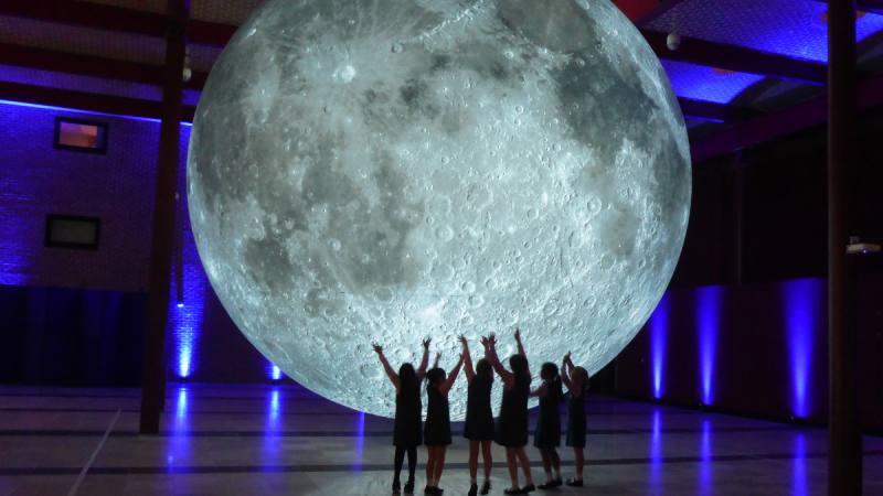 "Museum of the Moon" makes its landing in Barnstaple this December