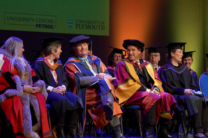 The 16th annual graduation ceremony for University Centre Petroc students