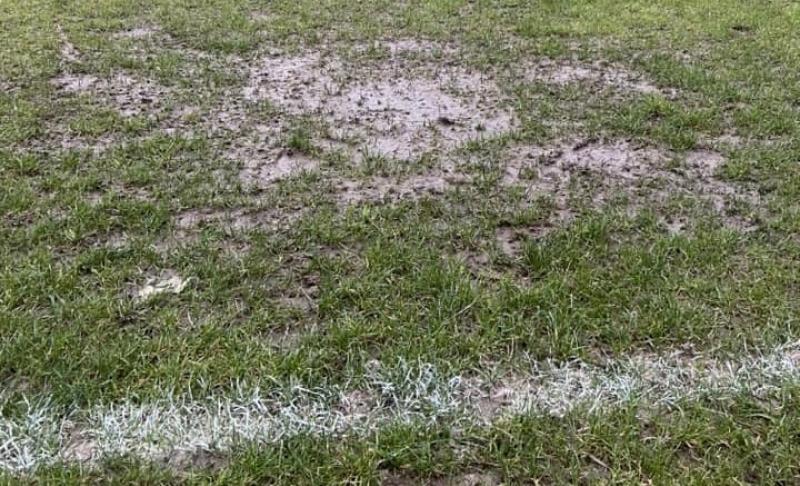 Muddy football