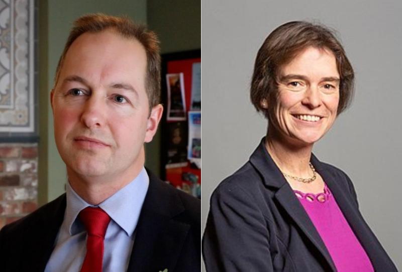 (L to R) Richard Foord MP Tiverton and Honiton and Selaine Saxby MP for North Devon - Credit: LDRS/HoC