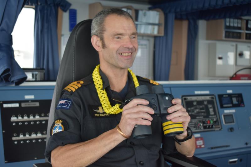 ndg Ilfracombe man in NZ navy CDR Welford 2