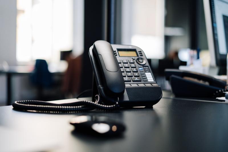 A file image of a call centre telephone - Credit: Julian Hochgesang
