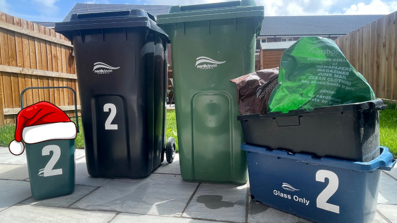 ndg NDC Christmas waste and recycling