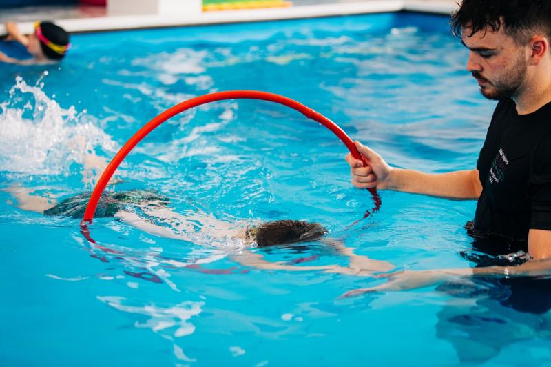 Swimming lessons at Make Waves Swim School