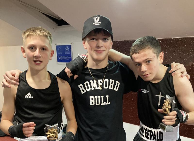 Coby Allcorn, Rocky Grigg and Pete Fitzgerald