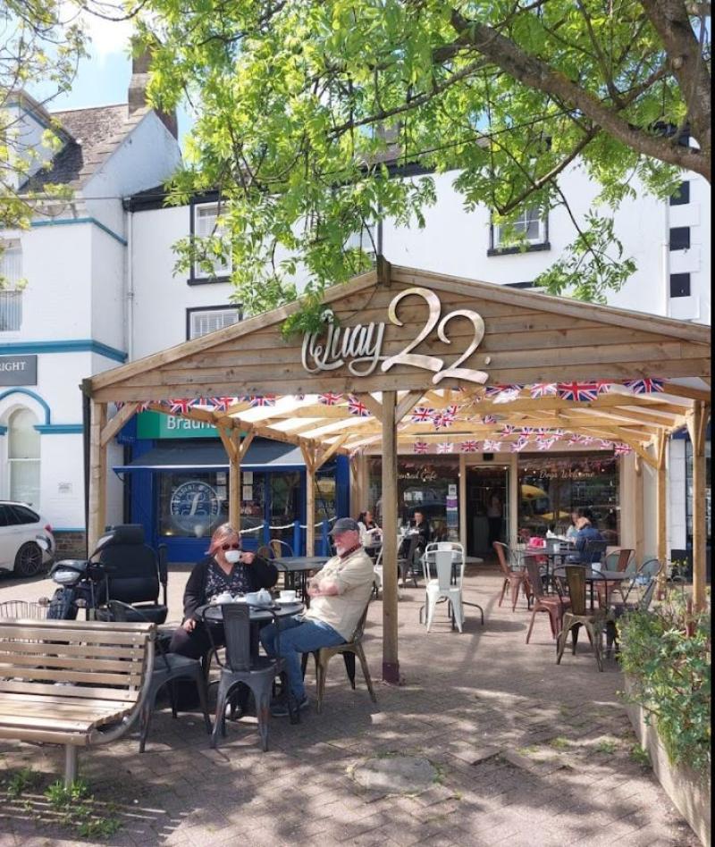 Quay 22's canopy - Credit: Google