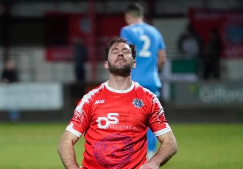 Bideford beat Larkhall. Pic by Sean Gosling