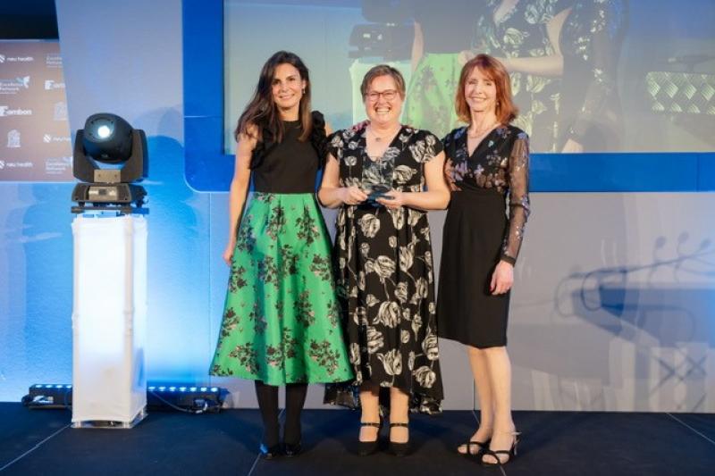Suzanne Seymour - People'c choice award Parkinson's UK - Credit: RD&E