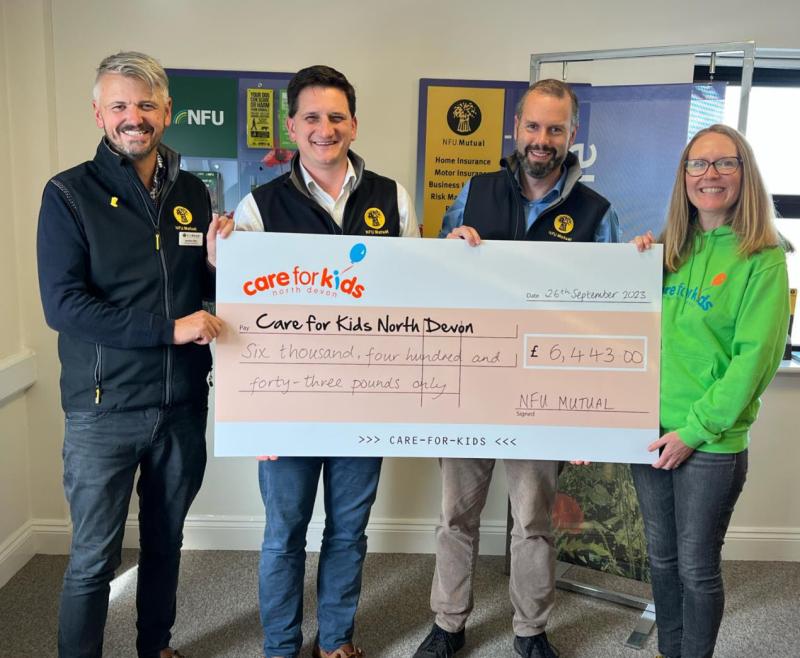 South West charities reap the rewards with £290,000 as part of NFU Mutual's national fund