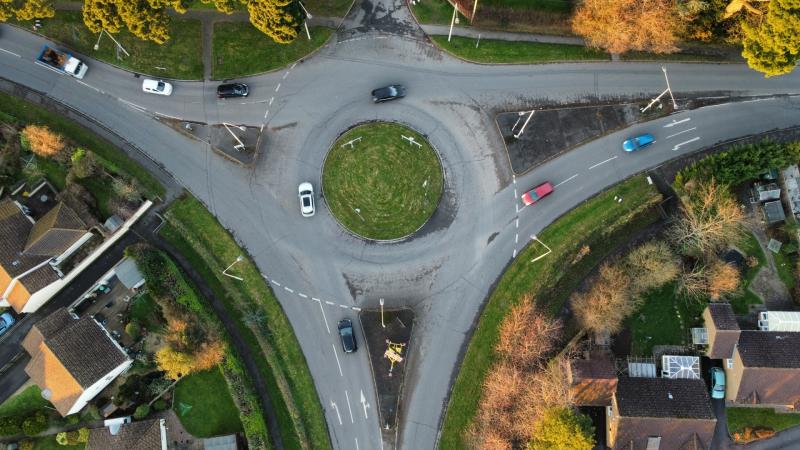 ndg Cedars roundabout aerial AW Photographic (1)