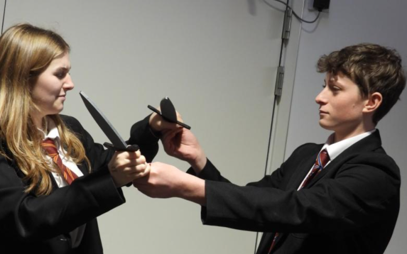 Braunton Academy children