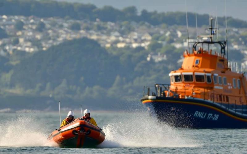 The Torbay all-weather and inshore lifeboats