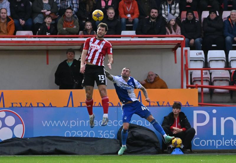 Exeter City v Bristol Rovers. Pic from PPAUK