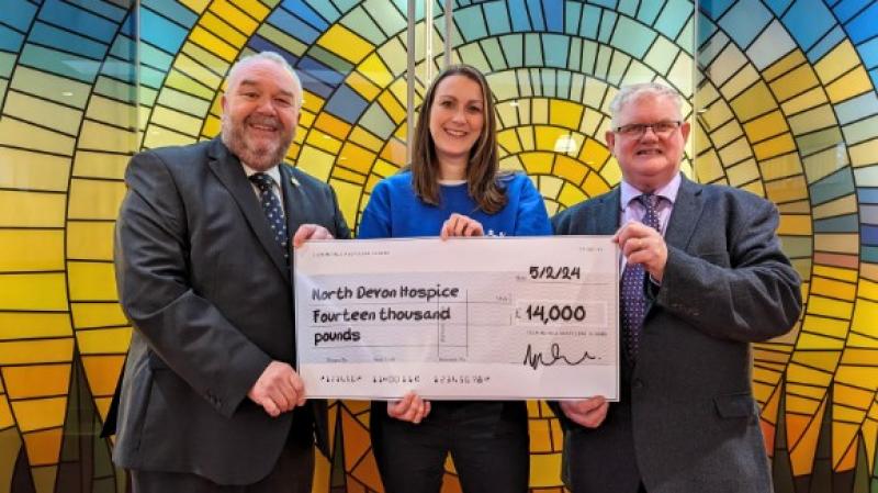 Charity presentation