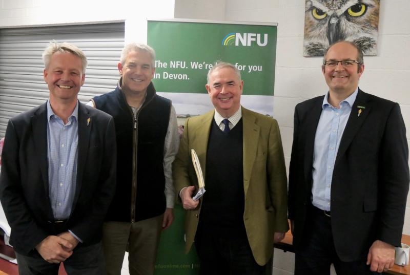 Sir Geoffrey Cox MP with Steve Barclay MP at the Cattle Market - Credit: Submitted