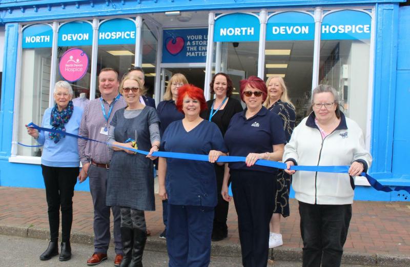 North Devon Hospice opens new shop