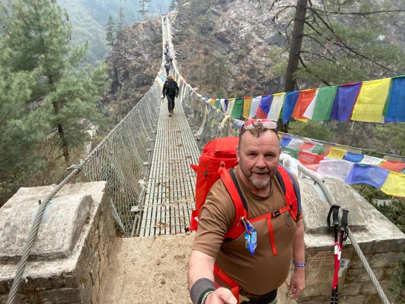 Barnstaple man takes on Everest