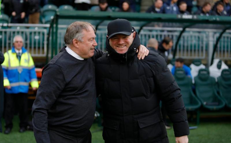 Neil Dewsnip and Wayne Rooney. Pic from PPAUK