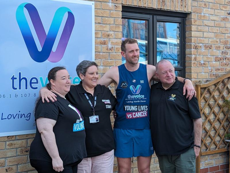 Barnstaple DJ completes four marathons in four days 