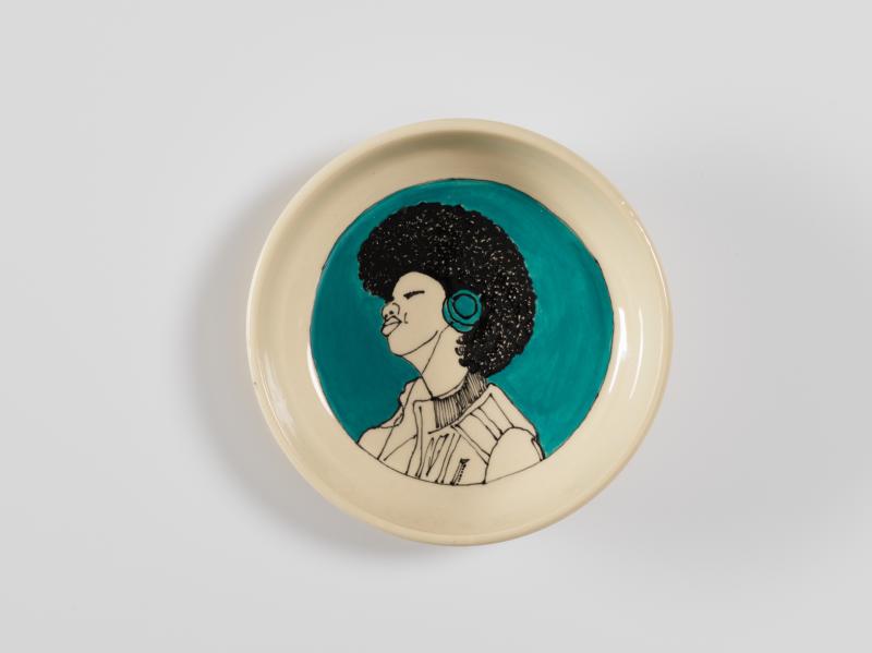 Michelle Ettrick, Small Dish 2023 © The Artist - Credit:  by Michael Harvey.