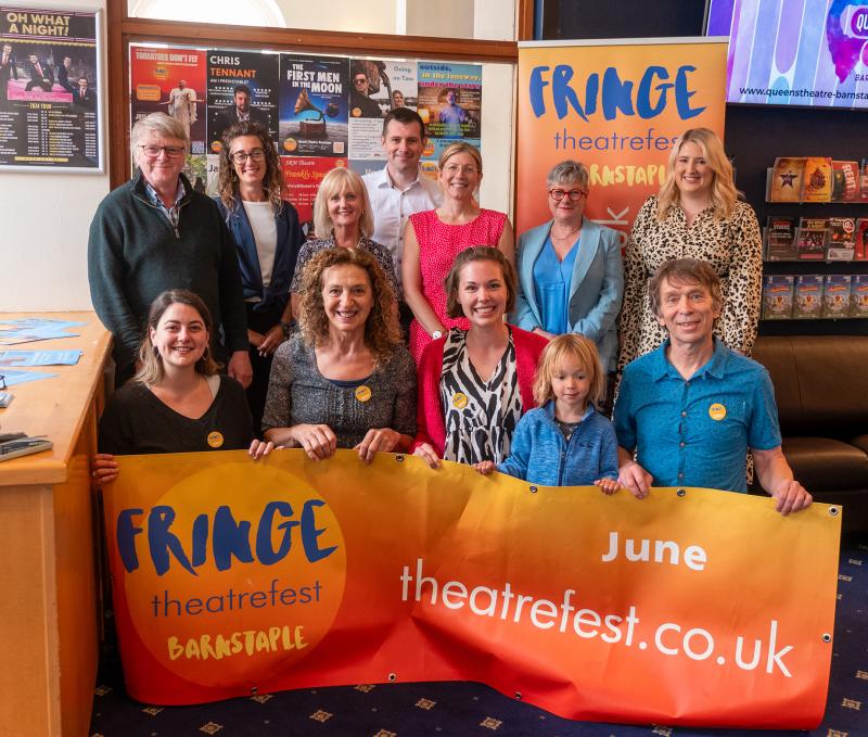 Fringe sponsors and volunteers - Credit: Fringe TheatreFest