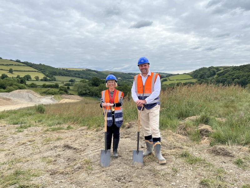 Construction begins on 105 new homes in Barnstaple