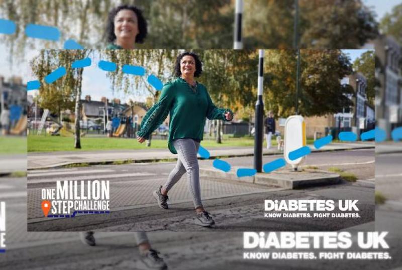 The One Million Step Challenge starts soon - Credit: Diabetes UK