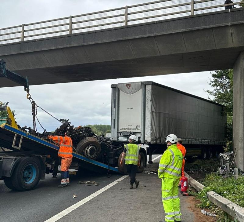 UPDATE: Delays on M5 northbound near Taunton 