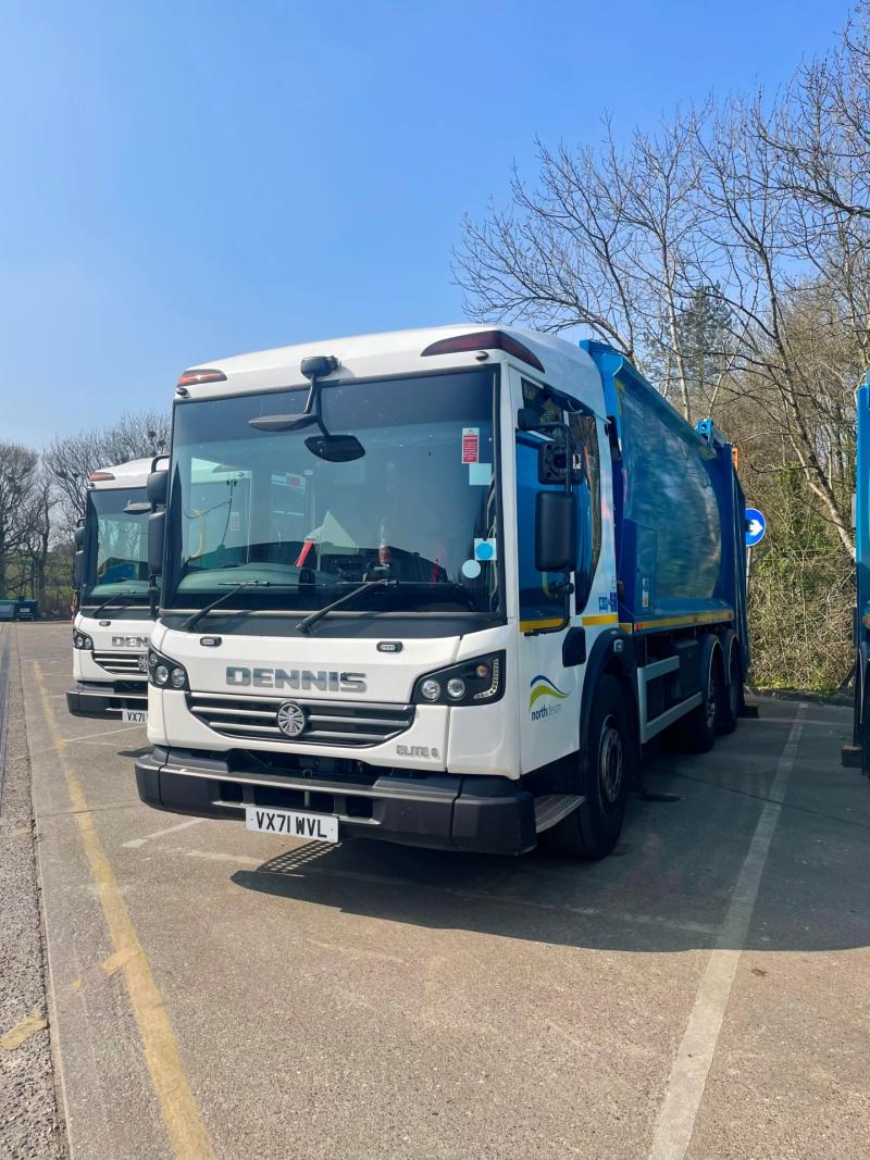  Missed recycling collections reduce with new fleet