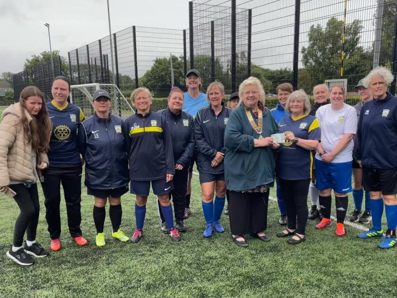 Braunton Rotary donation