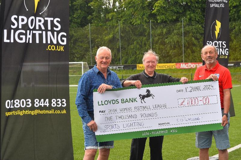 Illuminating new deal for women’s football in Devon